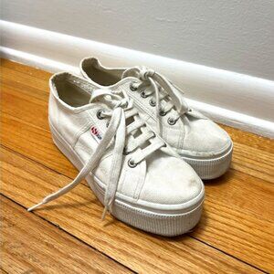 Superga Women's White Trainers